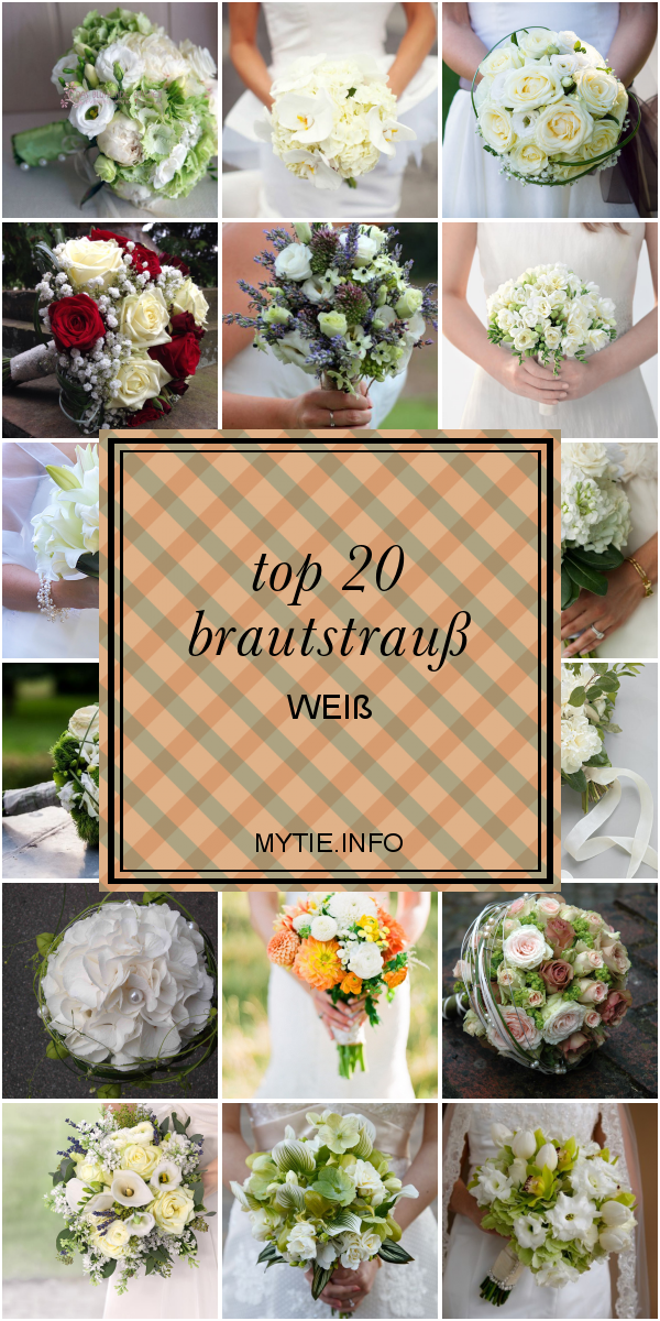 Top 20 Brautstrauß Weiß